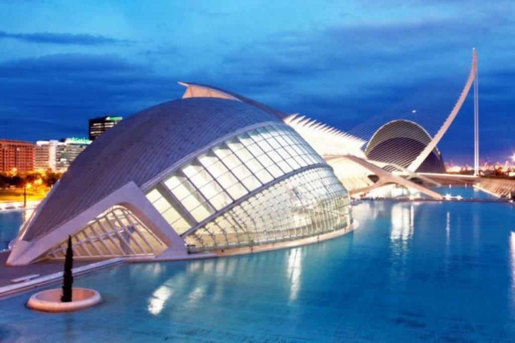 Valencia Las Artes Y Ciencias + Garaje + Netflix المظهر الخارجي الصورة